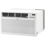 LG - 14,000 BTU 700 Sq. Ft. 230V In Wall Air Conditioner with Remote - White - Left View