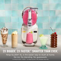 Ninja - SLUSHi® XL Smart Frozen Drink Maker, 128 oz - Crema - Left View