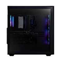 iBUYPOWER - Scale Gaming Desktop - AMD Ryzen 5 4500- 16GB Memory - AMD Radeon RX 6400 4GB- 1TB NV... - Left View