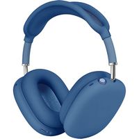 SaharaCase - Silicone Combo Kit Case for Apple AirPods Max Headphones - Blue - Left View