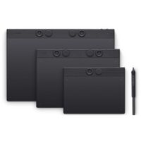 Wacom - Intuos Pro Medium Bluetooth Professional Graphic Drawing Tablet (2025) - Black - Left View