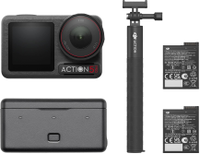 DJI - Osmo Action 5 Pro 4K Action Camera Adventure Bundle - Black - Left View