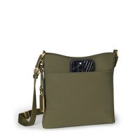 TUMI - Voyageur Tyler Crossbody - Olive - Left View