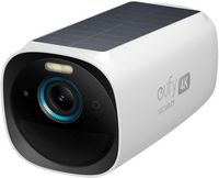 eufy Security - eufyCam 3 5-Camera Indoor/Outdoor Wireless 4K Security System - White - Left View