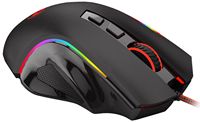 REDRAGON - M602A-RGB Wired Gaming Mouse, 7200 DPI, RGB, 8 Backlit Modes, Ergonomic, 7 Programmabl... - Left View