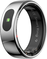 IMIKI - Smart Ring – Waterproof Fitness Tracker w/ Health & Sleep Monitoring, Touch Function – Si... - Left View
