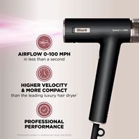 Shark - SpeedStyle Pro Professional Performance High-Velocity Hair Dryer System - Curly & Coily - Left View