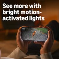Blink - Outdoor 2K+ Floodlight Camera — Wireless smart security camera, 2K resolution, 700 lumens... - Left View