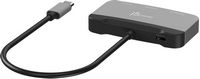 j5create - USB-C to USBTM 10Gbps & HDMITM 4K144Hz Adapter - Space Gray/Black - Left View