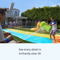 Outdoor Cam Plus, Battery with 2K Video and Ring Vision, Low-Light Sight, and Mount-Anywhere Vers... - Left View