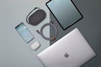 Native Union - BELT CABLE-TYPE-C-C-PRO2.4M 240W - ZEBRA - Left View