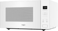 Whirlpool - 2.2 Cu. Ft. Countertop Microwave with Sensor Cooking - White - Left View