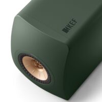KEF - LS50 Meta Single Channel Speaker - Green - Left View