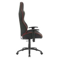 OSP Home Furnishings - High Stakes Gaming Chair - Black/Red - Left View