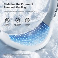 TORRAS - COOLiFY Air Instant Cooling and Heat Therapy Ultra-Light Personal Cooling Bladeless Port... - Left View