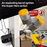 LEGO - Marvel Captain America Civil War Action Battle Building Toy Set 76314 - Left View