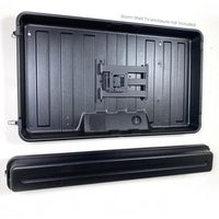 Storm Shell - Weatherproof Sound Bar Enclosure - Black - Left View