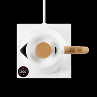 Fellow - Corvo EKG Pro Electirc Kettle - Matte White and Maple - Left View