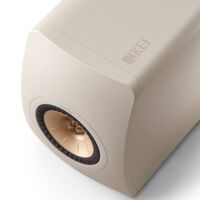 KEF - LS50 Meta Single Channel Speaker - Sand - Left View