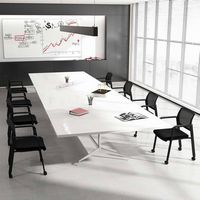Costway - Conference Mesh Stackable Office Guest Chair  (Set of 2) - Black - Left View