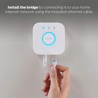 Philips - Hue Bridge - White - Left View