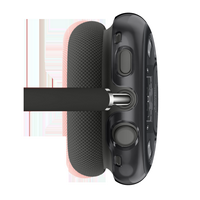 Spigen - Ultra Hybrid Pro Zero One Case for Apple AirPods Max - Black - Left View