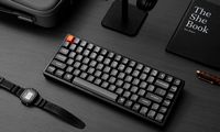 Keychron - K2 Max 75% Custom Wireless RGB Mechanical Keyboard with Programmable QMK/VIA Hot-Swapp... - Left View