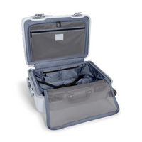 TUMI - 19 Degree Frame International 4 Wheel Carry On - Pearl Gray Texture - Left View