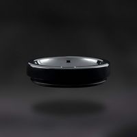 Ember - Travel Mug Sipping Lid - Gloss Black - Left View