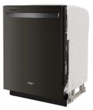 Whirlpool - 24” Stainless Steel Dishwasher with AI Intelligent Wash - 47 dBA .- Print Resistant B... - Left View