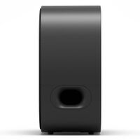 LG - Sound Suite W7 Wireless Subwoofer - Black - Left View