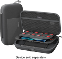 Belkin - Gaming Charging Case Pro for Nintendo Switch 2, 10k Portable Charger Case 20W, Anti-Refl... - Left View