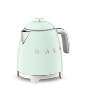 SMEG KLF05 3.5-cup Electric Mini Kettle - Pastel Green - Left View