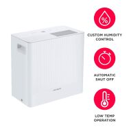 Frigidaire - 1500 Sq. Ft 22 Pint Dehumidifier - White - Left View