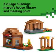 LEGO - Minecraft Evoker Village Attack 21596 - Left View