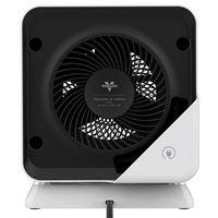 Vornado - VELOCITY 5 CUBE OSC 1500 Watt Indoor Electric Fan Space Heater with Oscillation and Adv... - Left View