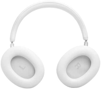 JBL - Live 780NC Over Ear Noise Cancelling Wireless Headphones - White - Left View