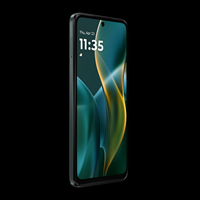 AT&T Prepaid - Motorola moto g 2025 128GB - Forest Gray - Left View