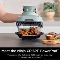 Ninja - Crispi Portable Cooking System - Sage Green - Left View