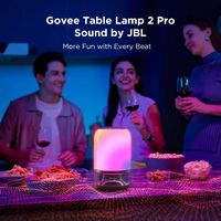 Govee - Smart Table Lamp 2 Pro Sound by JBL - Multi - Left View