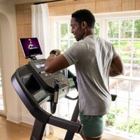 Horizon - Fitness 7.0 AT Treadmill - Black - Left View