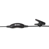 Cobra - Professional Surveillance Headset for Cobra Performa Business Radios - Black - Left View