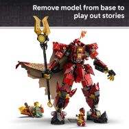 LEGO - NINJAGO The Fire Knight Mech Building Set 71846 - Left View