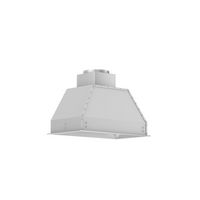 ZLINE - 28 inches - Externally Vented - Under cabinet Range Hood - Stainless steel - Left View