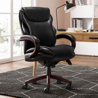 La-Z-Boy - Premium Hyland Executive Office Chair - Black - Left View