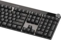 JLab - Epic Mechanical Advanced Multi-device Wireless Keyboard - Black - Left View