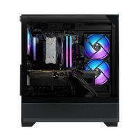 iBUYPOWER - Element SE Gaming Desktop PC - AMD Ryzen 5 5500, NVIDIA GeForce RTX 5060 8GB, 16GB DD... - Left View