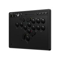 8BitDo - Arcade Wireless Gaming Controller for Xbox One, Xbox X|S, PC - Black - Left View