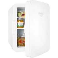 Cooluli - Infinity 0.4 Cu. Ft. Mini Fridge - White - Left View