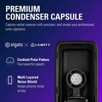 Elgato - Wave:3 Wired Cardioid Condenser USB Microphone - Left View